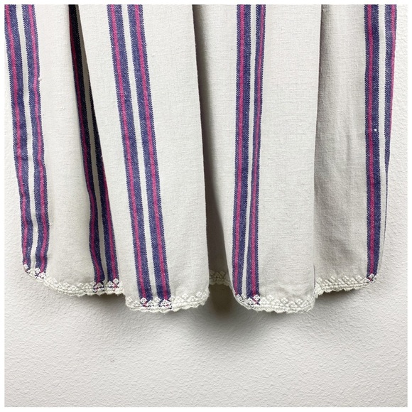 NWT Faherty Baja Beach Tunic Dress in French Rose Baja Stripe Size Large - Picture 6 of 12